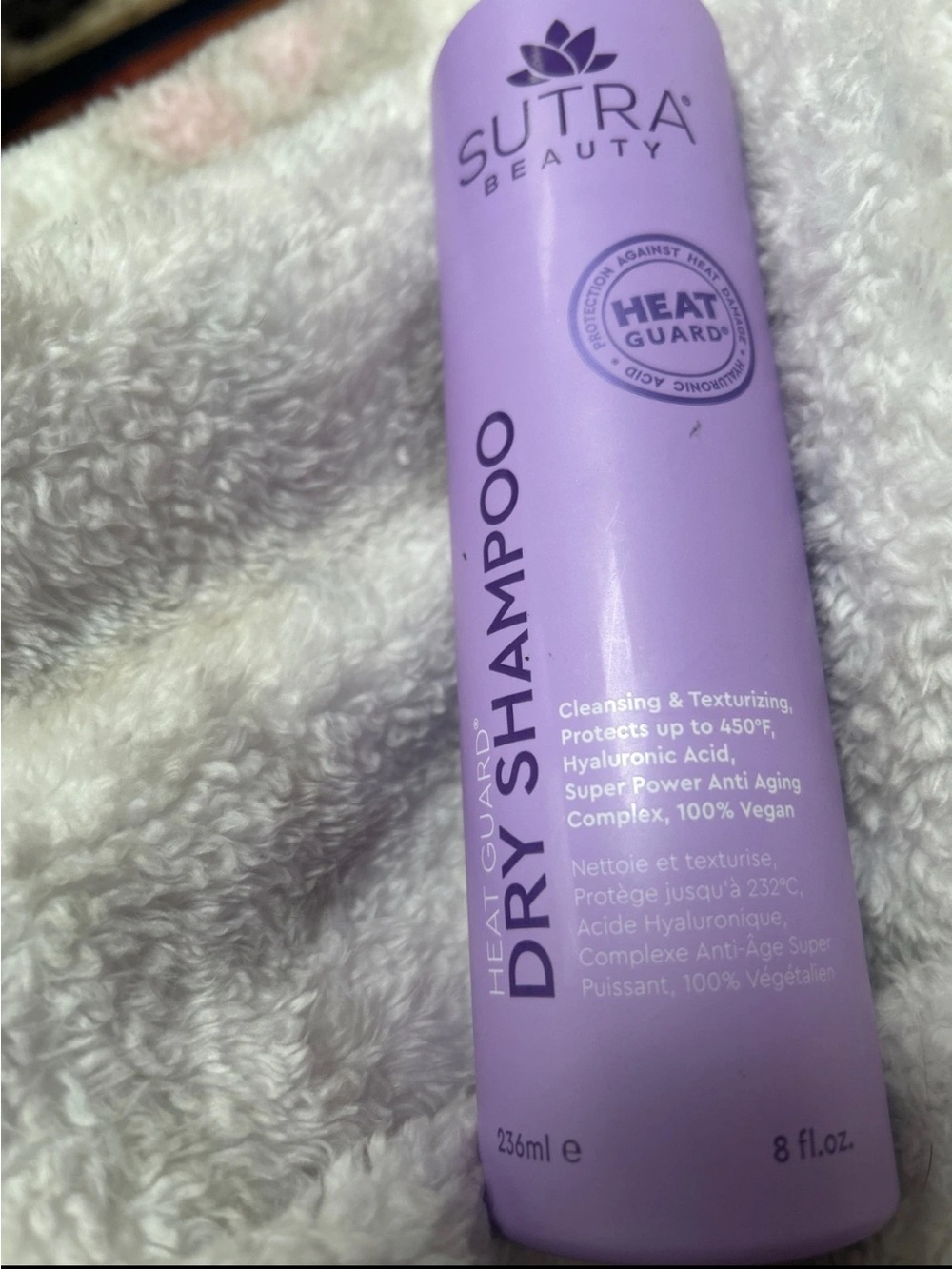 SUTRA Beauty Heat Guard Dry Shampoo - Lavender